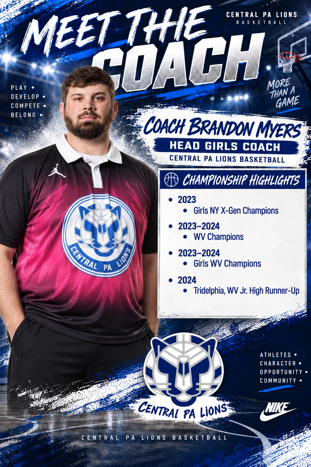 Coach Brandon Myers